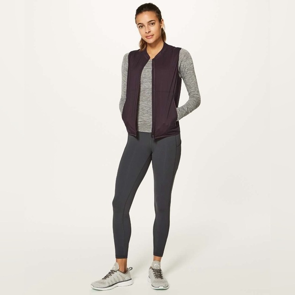 Lululemon Like The Wind Vest, Pelt, Size 2 - Picture 2 of 14